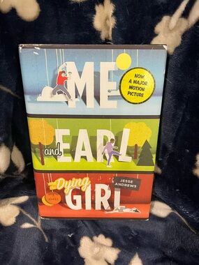 Me and Earl and the Dying Girl Paperback — Colorful Illustrated Cover
